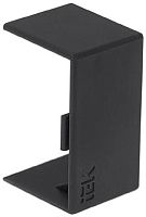 Накладка на стык для кабель-канала IEK Элекор 15x10мм черный картинка